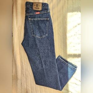 WRANGLER® Five Star Premium Denim Regular Fit Jean Dark Stonewash, Men's 33×32